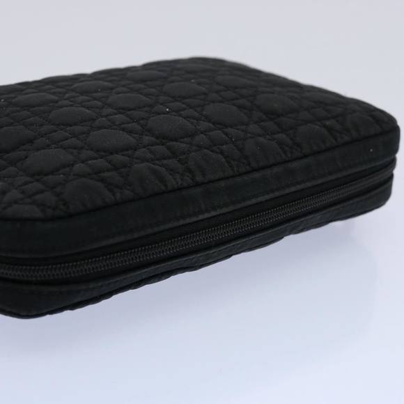 Christian Dior Canage Pouch Nylon Black Auth bs10301 - Picture 5 of 16